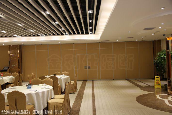 廣州花季節(jié)餐廳隔斷工程圖片