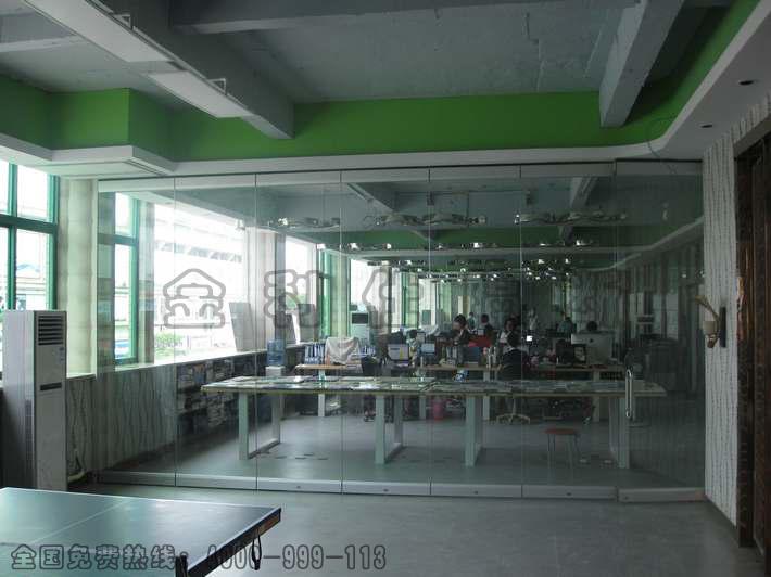 石灣衛浴城B館北樓無框玻璃屏風圖片